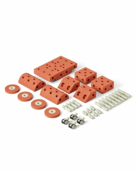 Slika MODU Dreamer set, Burnt Orange / Dusty Green