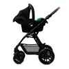 Slika Kinderkraft autosjedalica Mink PRO i- Size s MINK FX bazom 0-13 kg (40-75 cm), Black
