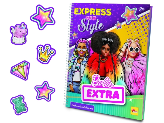 Slika Kreativna bojanka Express your style BARBIE LISCIANI