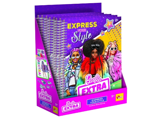 Slika Kreativna bojanka Express your style BARBIE LISCIANI