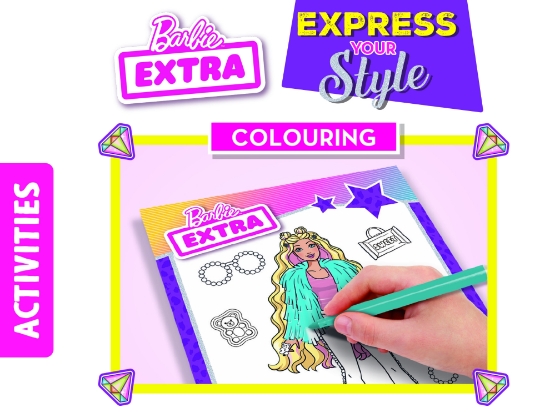 Slika Kreativna bojanka Express your style BARBIE LISCIANI