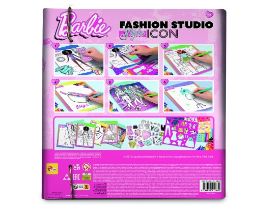 Slika Kreativna bojanka u mapi Style Icon - Fashion Studio BARBIE LISCIANI