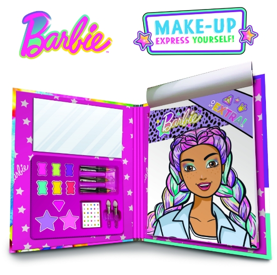 Slika Kreativna bojanka sa make up setom BARBIE LISCIANI