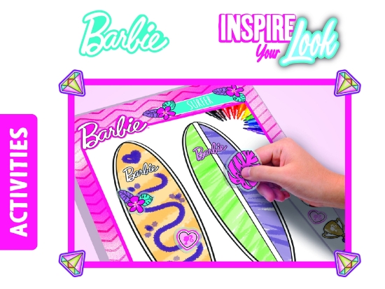 Slika Kreativna bojanka Inspire your look BARBIE LISCIANI