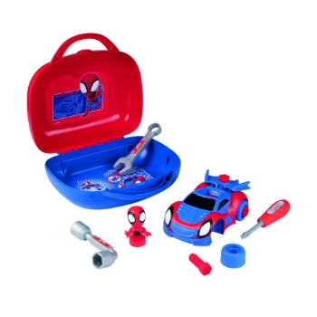 Slika Spidey set automobil u kovčegu SMOBY
