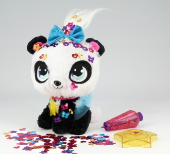 Slika Plišana panda Pixie s dodacima SHIMMER STARS