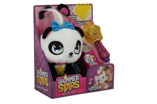 Slika Plišana panda Pixie s dodacima SHIMMER STARS