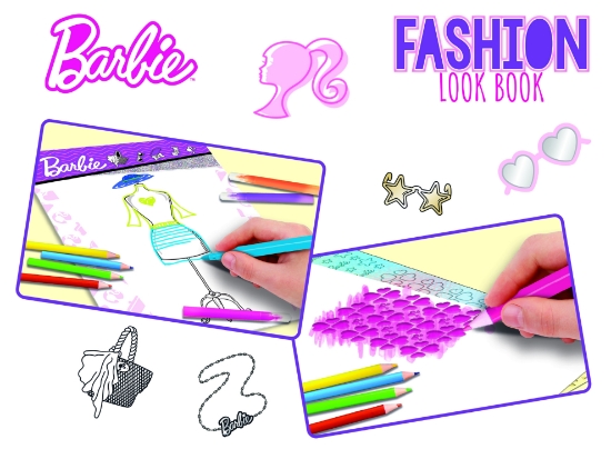 Slika Kreativna bojanka Fashion Look BARBIE LISCIANI