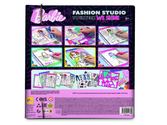 Slika Kreativna bojanka u mapi Together we shine - Fashion Studio BARBIE LISCIANI