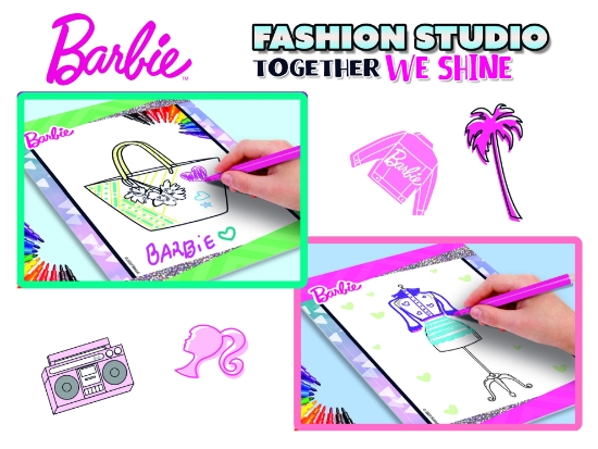 Slika Kreativna bojanka u mapi Together we shine - Fashion Studio BARBIE LISCIANI