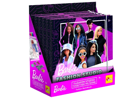 Slika Kreativna bojanka u mapi Together we shine - Fashion Studio BARBIE LISCIANI