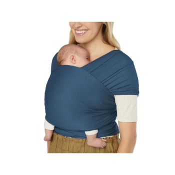 Slika Marama za nošenje beba  Aura Sustainable Knit Twilight Navy - Ergobaby