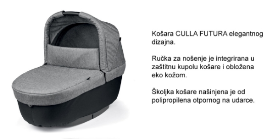 Slika Dječja kolica 3u1 Futura Quarz - Peg Perego 