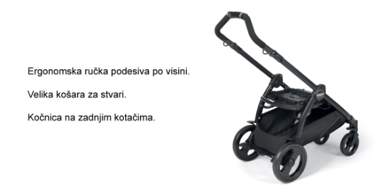 Slika Dječja kolica 3u1 Futura Ardesia - Peg Perego