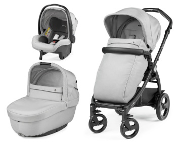 Slika Dječja kolica 3u1 Book Smart SL (Vapor) -  Peg Perego 