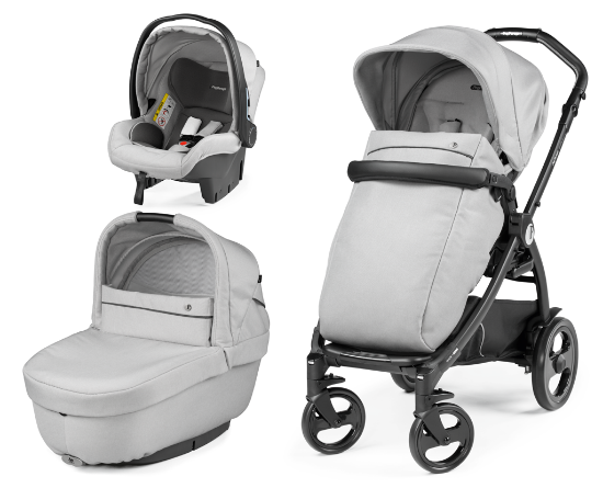 Slika Dječja kolica 3u1 Book Smart SL (Vapor) -  Peg Perego 