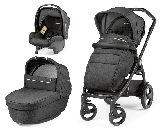 Slika Dječja kolica 3u1 Book Smart SL (Titanium) - Peg Perego