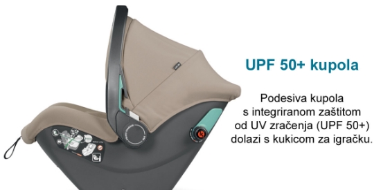 Slika Dječja kolica 3u1 Veloce SLK (City Grey) - Peg Perego