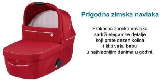 Slika Dječja kolica 3u1 Veloce SLK (City Grey) - Peg Perego