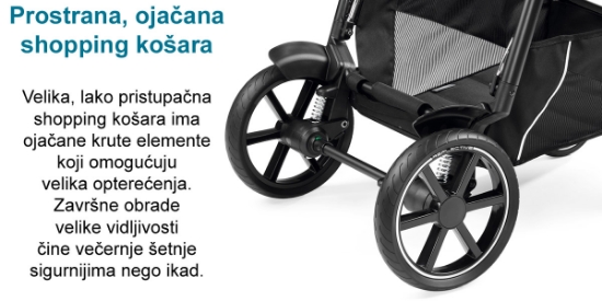 Slika Dječja kolica 3u1 Veloce SLK (City Grey) - Peg Perego