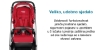 Slika Dječja kolica 3u1 Veloce SLK (Red Shine) - Peg Perego