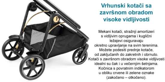 Slika Dječja kolica 3u1 Veloce Lounge (City Grey) - Peg Perego