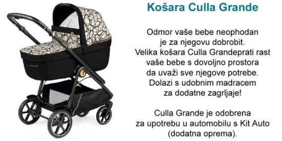 Slika Dječja kolica 3u1 Veloce Lounge (City Grey) - Peg Perego