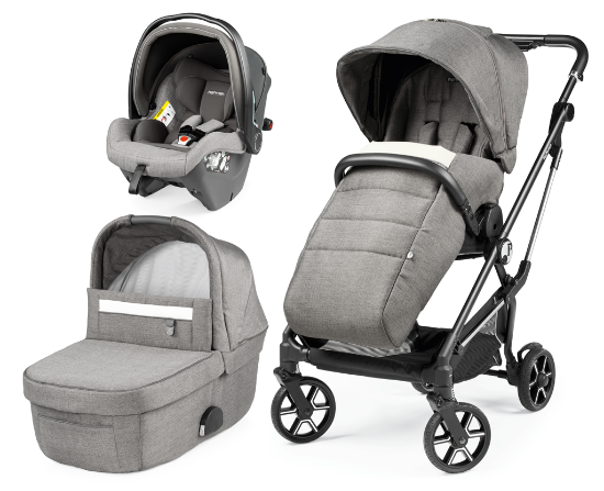 Slika Dječja kolica 3u1 Vivace SLK (City Grey) - Peg Perego