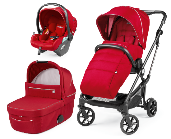 Slika Dječja kolica 3u1 Vivace Lounge (Red Shine) - Peg Perego