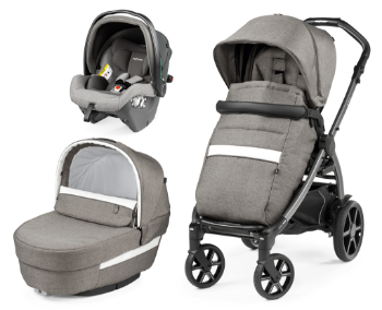 Slika Dječja kolica 3u1 Book SLK (City Grey) - Peg Perego