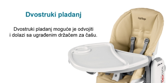 Slika Hranilica  Tatamia Follow me (Latte) - Peg Perego