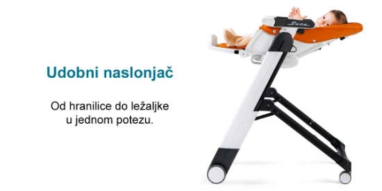 Slika Hranilica  Siesta Follow me (Licorice) - Peg Perego