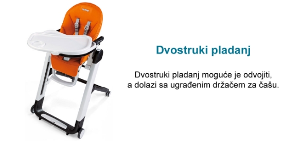 Slika  Hranilica  Siesta Follow me (Berry) - Peg Perego