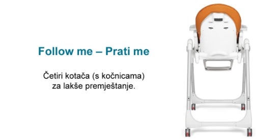 Slika Hranilica  Prima Papa Follow me Exclusive (Super Girl) - Peg Perego