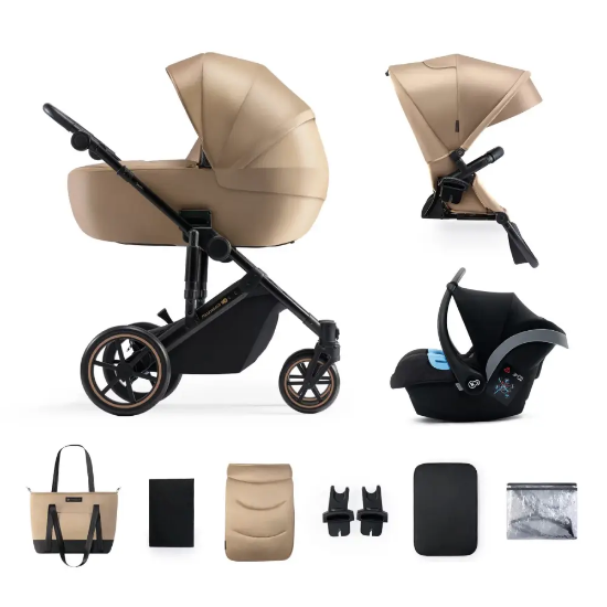 Slika Dječja kolica Prime 2 2u1, Sandrose Bež Kinderkraft 