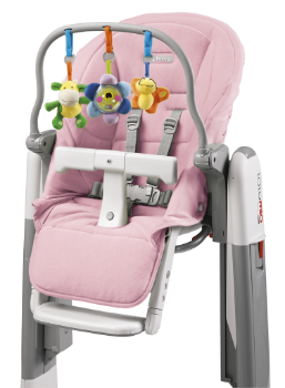 Slika Navlaka sa igračkom za hranilicu Kit Tatamia & Siesta (Rosa) - Peg Perego
