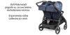 Slika Modularna kolica za blizance Book for Two  (Quartz) - Peg Perego 