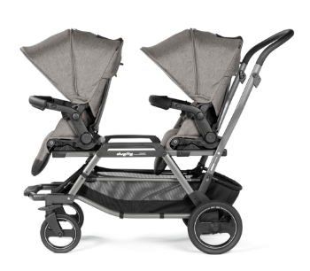 Slika Modularna kolica za blizance Duette (City Grey) - Peg Perego