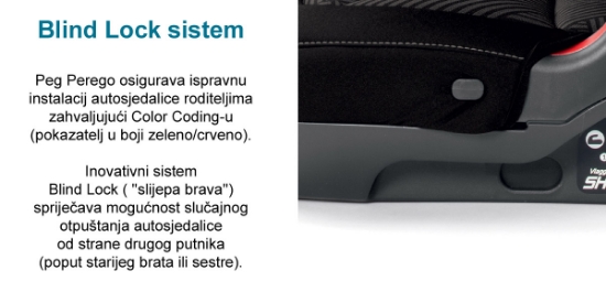 Slika Booster autosjedalica s Isofix priključkom (Forest) Viaggio 2-3 Shuttle Peg Perego