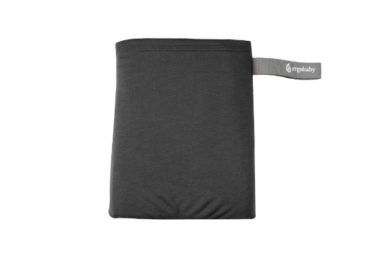 Slika Aura marama, Sustainable Knit Soft Black Ergobaby 