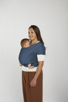 Prikažite detalje za Marama za nošenje beba Aura Sustainable Mesh Twilight Navy - Ergobaby Slika Marama za nošenje beba Aura Sustainable Mesh Twilight Navy - Ergobaby