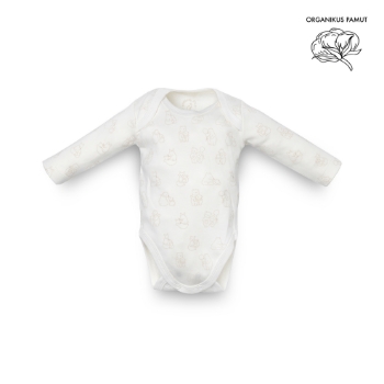 Slika Body za bebe s udobnim izrezom "full print" 56-62 - Kenguru Gold