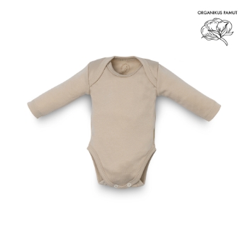 Slika Body za bebe s udobnim izrezom "hazelnut" 56-62 Kenguru Gold