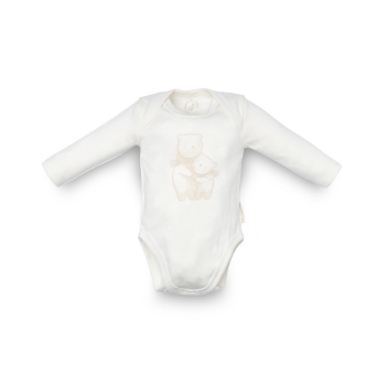 Slika Body za bebe s udobnim izrezom "medo" 50-56 Kenguru Gold