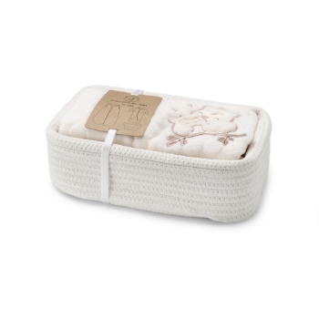 Slika Poklon košara: Vreća za spavanje TOG2, "Popcorn-owl" i odijelce "hazelnut", 6 Kenguru Gold