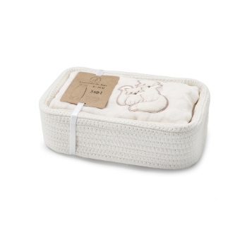 Slika Poklon košara; Vreća za spavanje TOG2, "Popcorn-fox", 4-8m Kenguru Gold