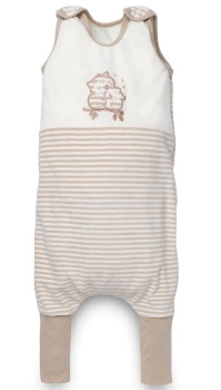 Slika Vreća za spavanje s nogavicama TOG2.5, "Stripes-owl", 6-24m Kenguru Gold