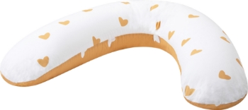 Slika Jastuk za trudnicu i dojilju žuta srca BUBABA BY FREEON