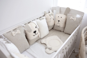 Slika Posteljina 12-djelna Čuvari snova bež BUBABA BY FREEON