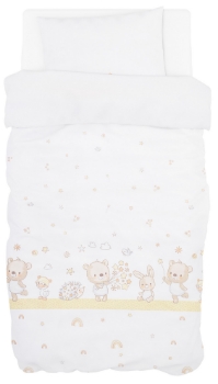 Slika Posteljina za djecu 5-djelna Veseli prijatelji BUBABA BY FREEON